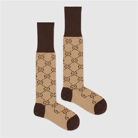 gucci beige socks|gucci socks for men.